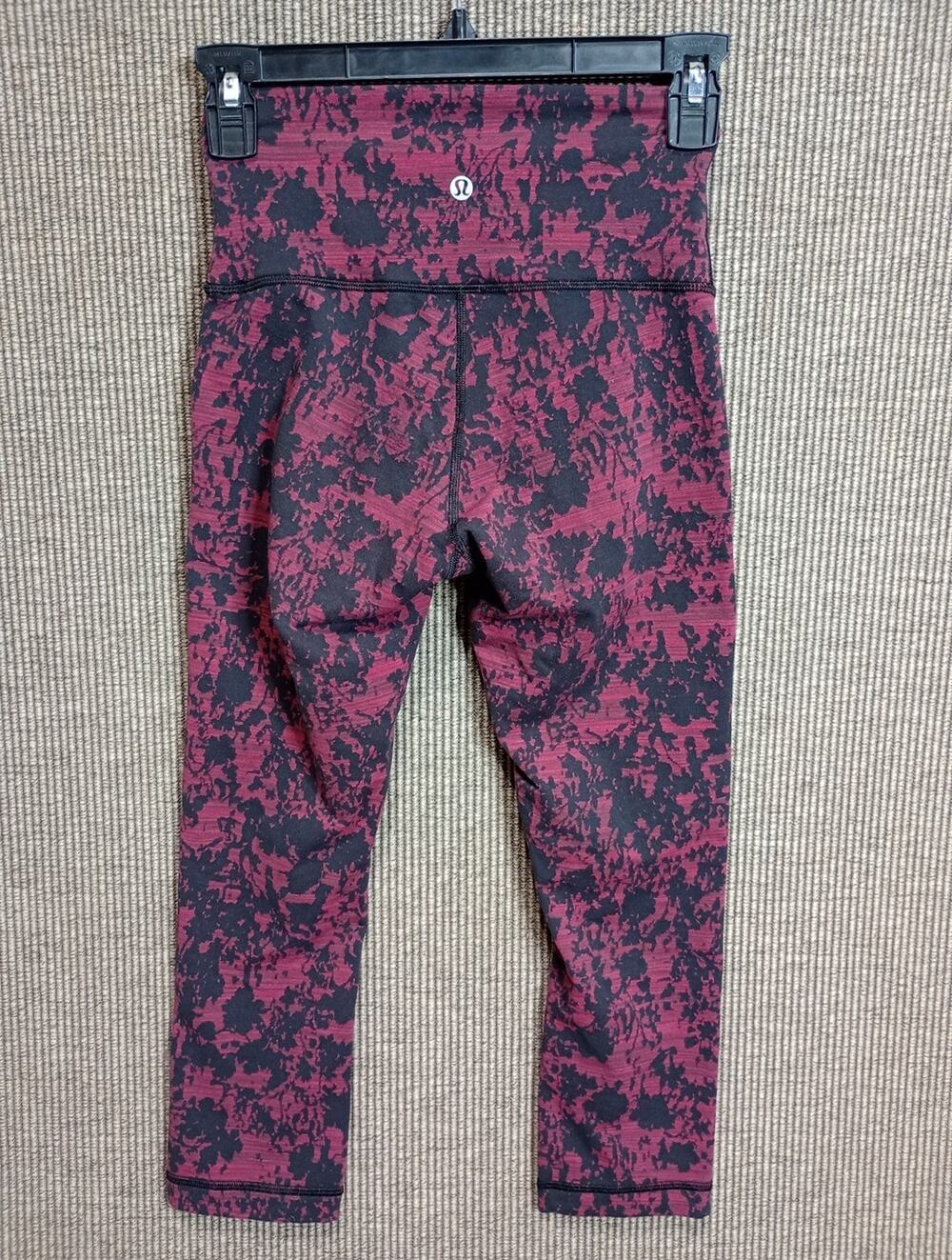 Lululemon Wunder Under Hi-Rise Legging Scatter Blossom Jacquard Size 4